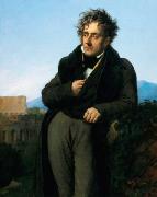 Chateaubriand Meditating on the Ruins of Rome Girodet-Trioson, Anne-Louis
